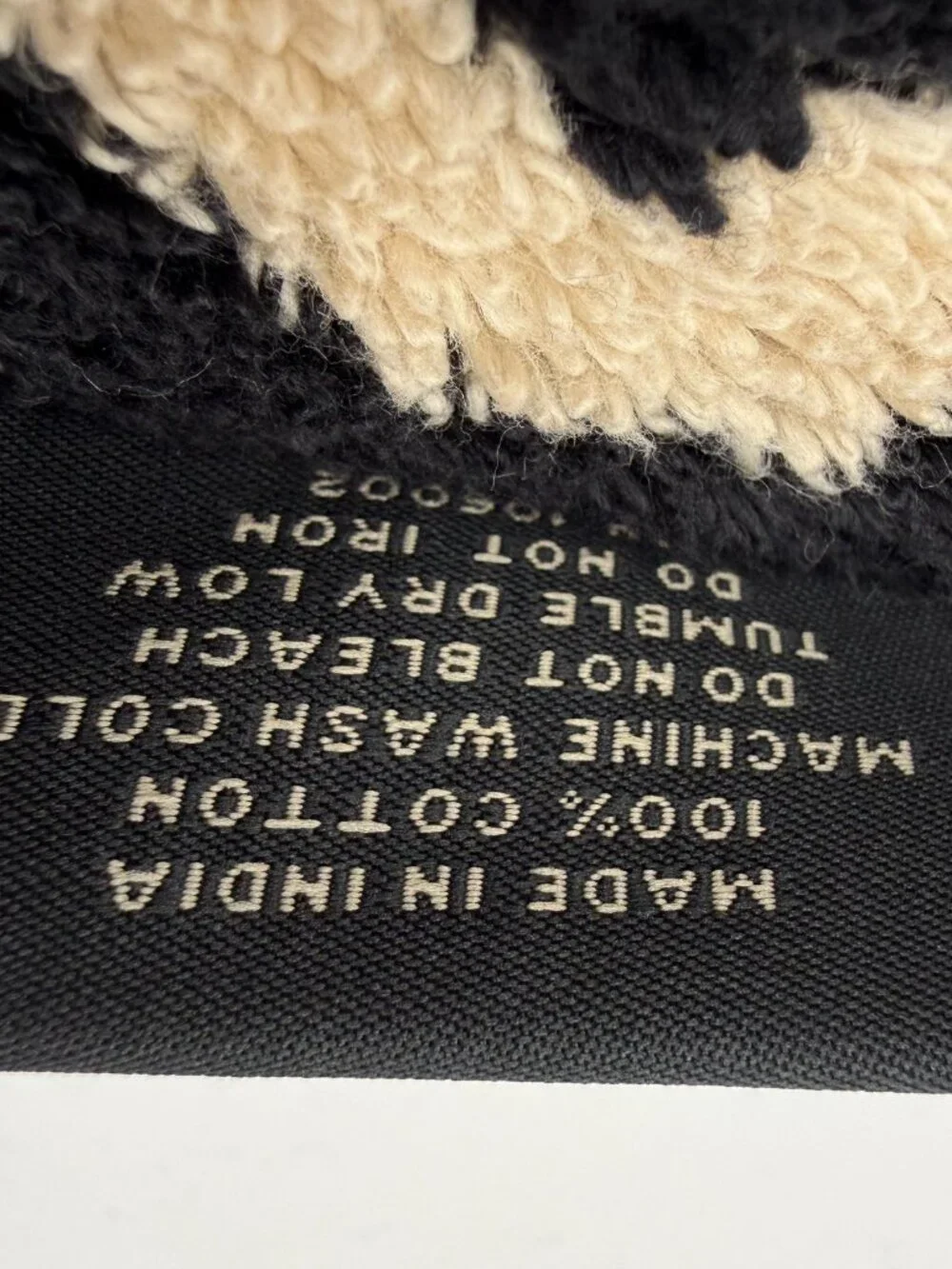 Rachel Zoe Leopard Print 8 Pc Bath Towel Set 100% Cotton Beige Black NWT